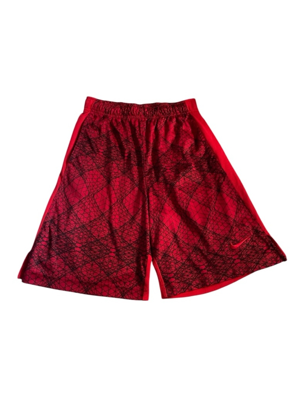 Nike big boys Red Dri-fit shorts